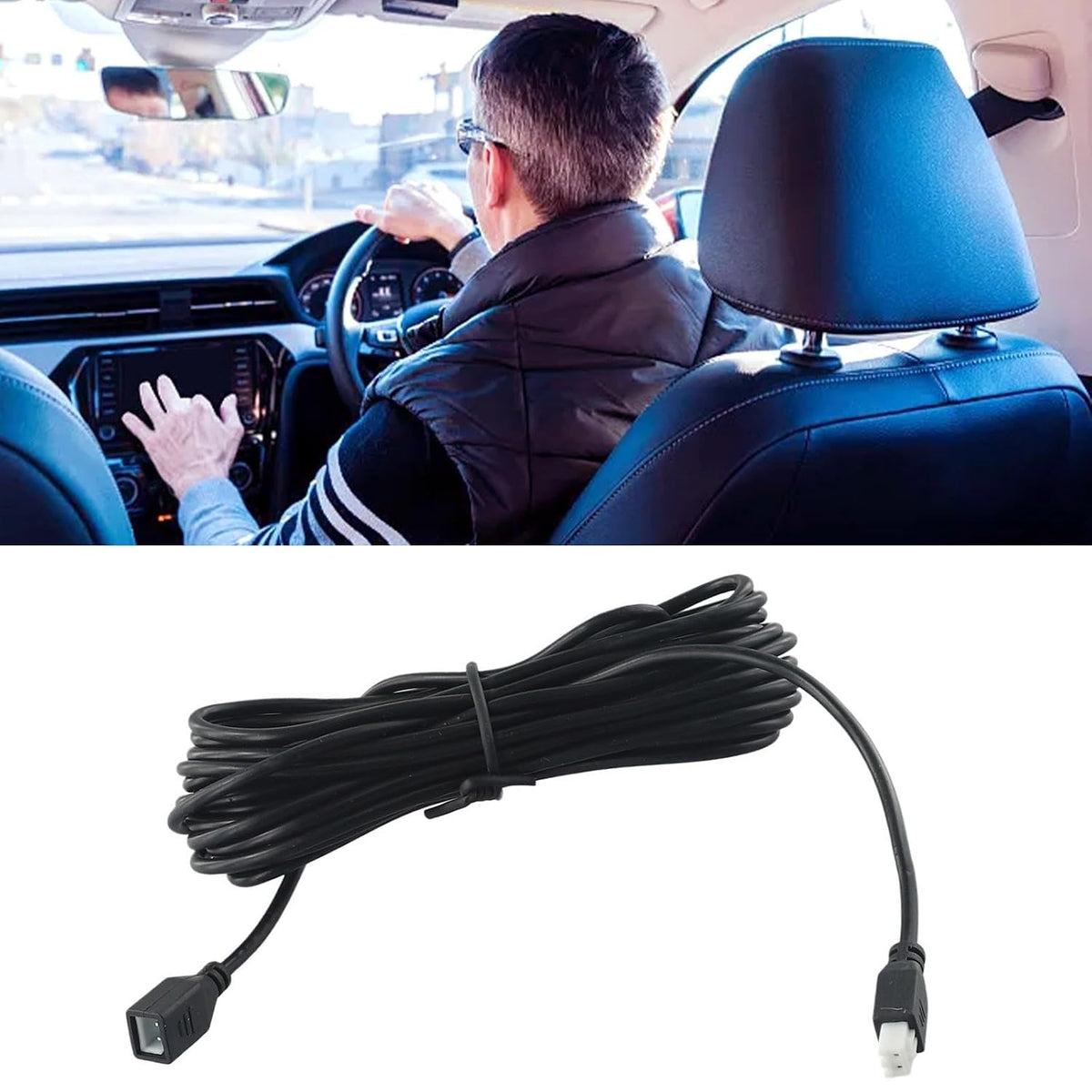 ya 23 10.7 baidi Extension Cable Cable 1pc Electrical Parts Parking Sensor Extension Cable