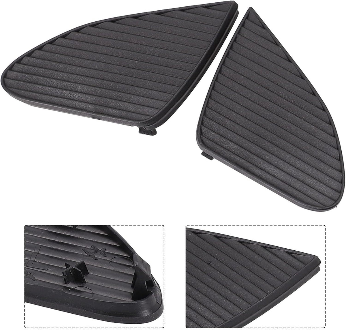 ya 13 9.15 baidi Fog Light Cover ABS Black For for for Lexus IS IS250 IS350 09-11 Front Fog Light
