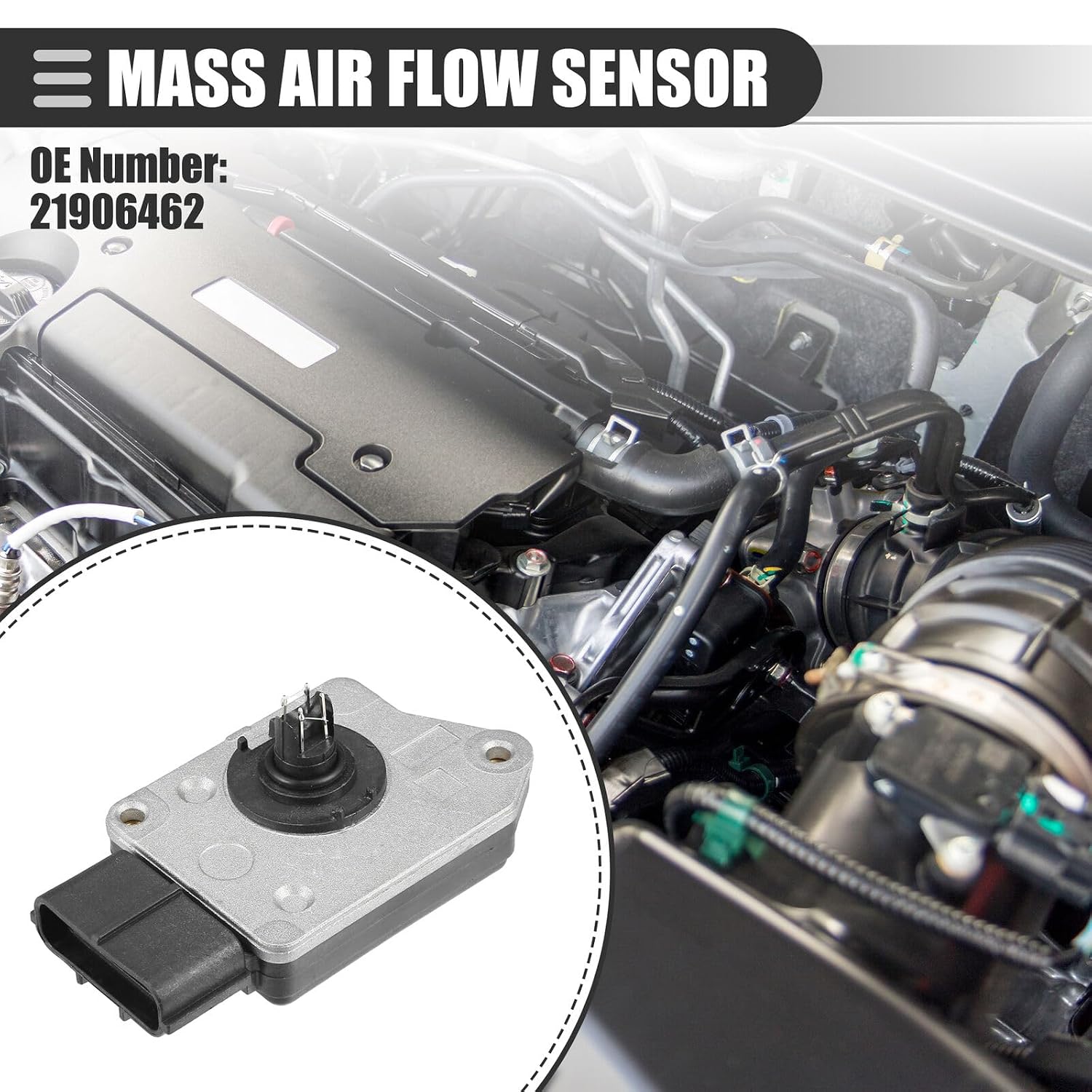 ya 6 8.24 baidi Air Flow Sensor Meter for Ford E-150 E-250 E-350 1998-1999 No. F8LZ12B579AA