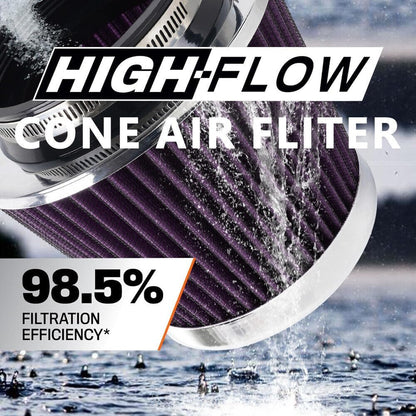 ya 13 9.15 baidi Cold Air Intake High Flow Per for MAN ce Purple Air Filter 3/3.5/4 Inlet 5 Tall