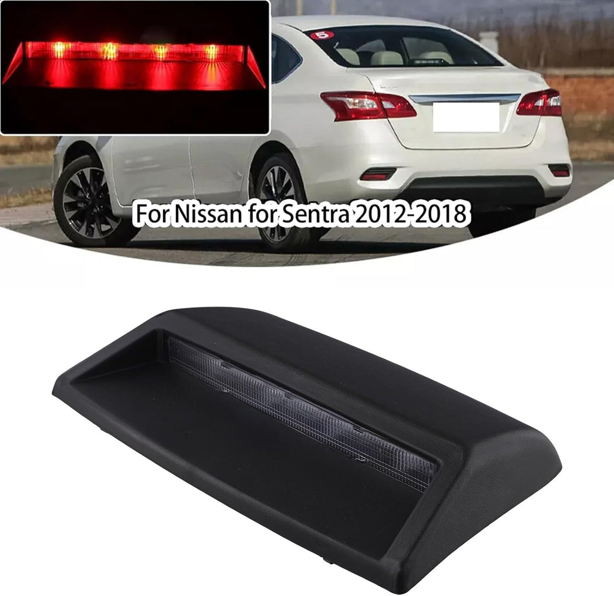 ya 13 9.15 baidi High Brake Stop Light Lamp for for Nissan For Sentra 2012 2018 Easy Installation