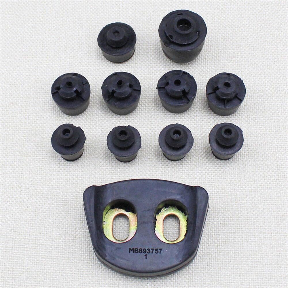 ya 6 8.14 11 x Door Rubber Anti-Collision kit Suitable for Mitsubishi for Pajero Montero V31 V32 V33 V43