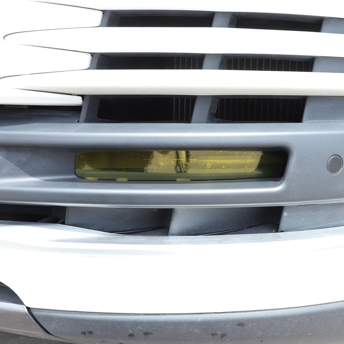 ya 4 8.10 Yellow fog light JDM front cover with vinyl color tone pre cut suitable for Range Rover Vogue 18+