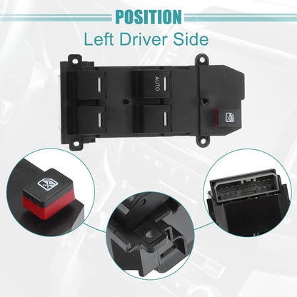 ya 8 8.24 baidi 35750-TM0-F01 Front Left Master Power Window Switch for Honda Fit City 2009-2011
