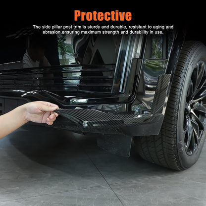 ya 5 8.24 baidi Carbon fiber ABS front fog lamp lower decorative cover suitable for 21-23 for Cadillac for Escalade