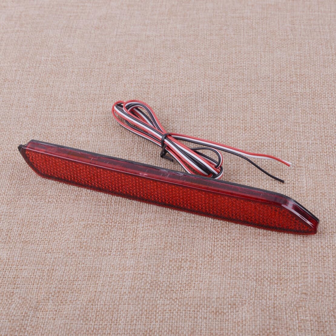 ya 4 8.14 2pcs Car LED Rear Bumper Reflector Tail Brake Stop Light for Toyota Wish 09-13. 