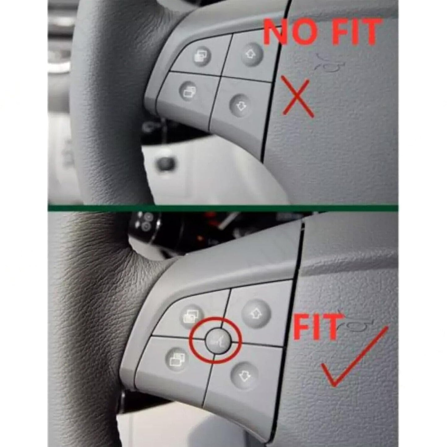 ya 6 8.24 baidi 5 Buttons Steering Wheel Control Switch Black for Benz W164 ML GL Class 2006-09