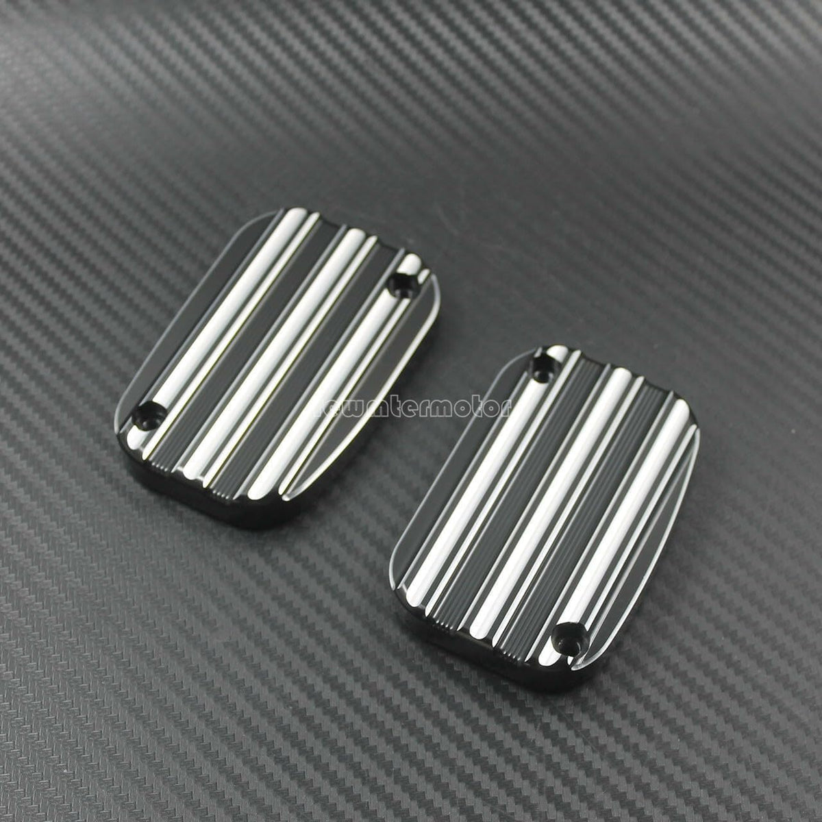 ya 28 10.13 zhengce One Pair Brake Master Front Cylinder Cover Fit for Harley FLHT FLTR CVO VR