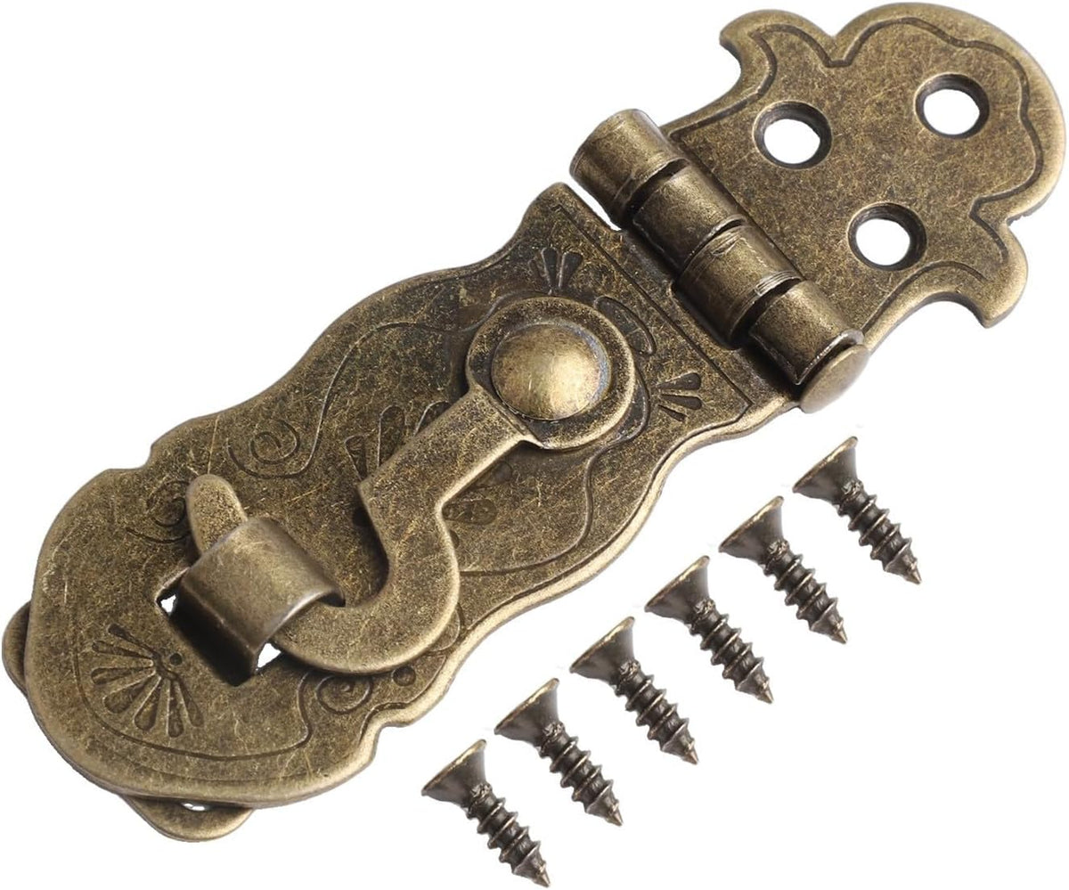 ya 26 10.21 baidi Widely Applicable New Decoration Lock Latch for Suitcase Iron Retro Style