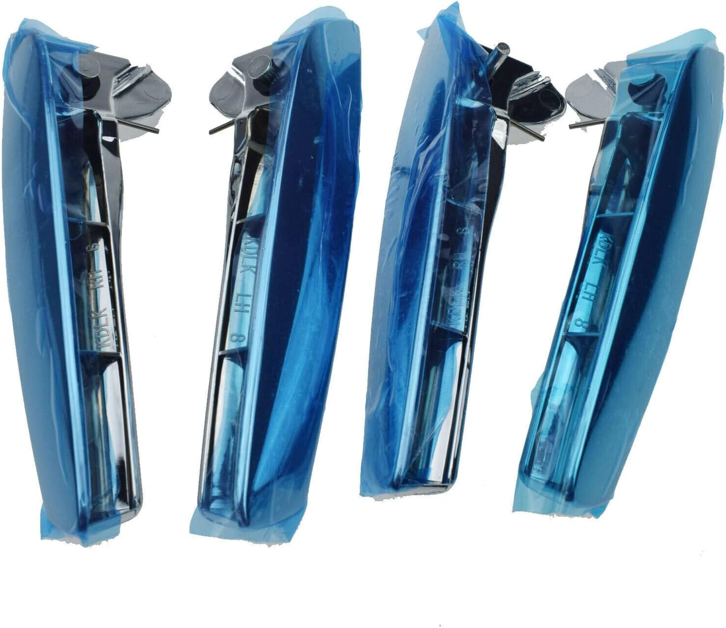 ya 5 8.24 baidi 4pcs Inner Door Handle Left Chrome Front and Rear for Chevrolet for GMC 