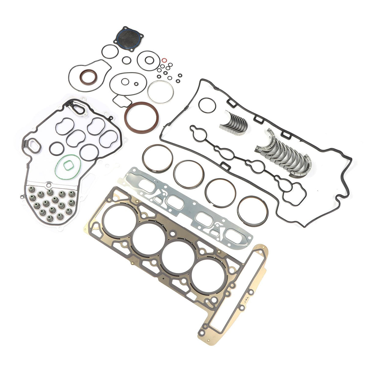 ya 4 8.8.2 for Buick for Chevrolet for Pontiac for Saturn 06-17 2.4L Full Gasket Set Bearings Rings