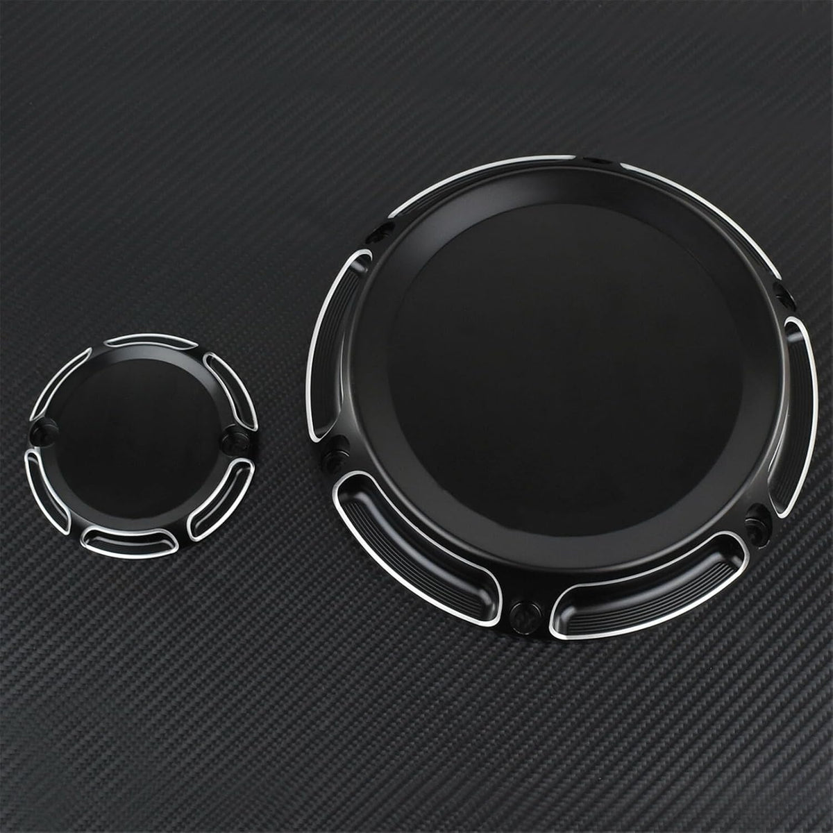 ya 4 8.8.2 Black CNC Derby Cover Timing Timer Cover Fit for Harley Sportster XL XR 2004-19