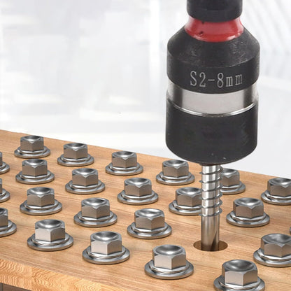 ya 14 9.20 baidi Magnetic Nut Socket Bit Set for Power Drills 5 Hex Shank Drivers and Adapters-1