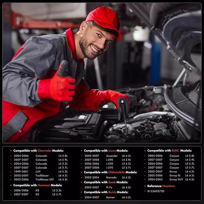 ya 10 9.16 baidi 6X Fuel Injectors for Chevy Trailblazer for Isuzu for GMC Envoy 4.2L 2002-04 25313185 US