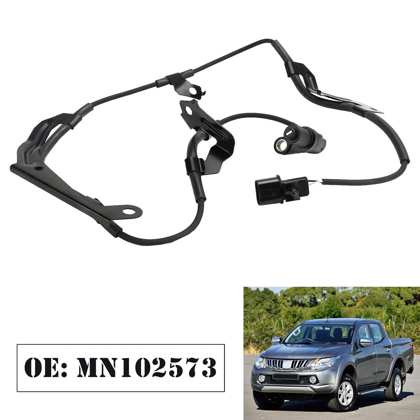 ya 2 8.15 ABS Wheel Speed Sensor Front Left for Mitsubishi L200 2.5DID B40 MN102573 U1