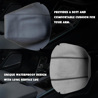 ya 5 8.10 Fits 2011-2018 for Ford Explorer New Leather Console Armrest Cover Black Stitching