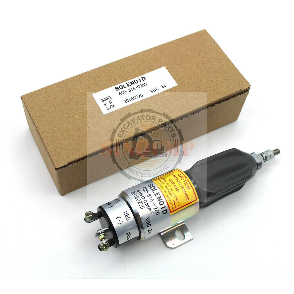 ya 16 10.20 baidi 24V Stop Solenoid 600-815-9260 for PC128US WA100 PC78MR PC138US WA320