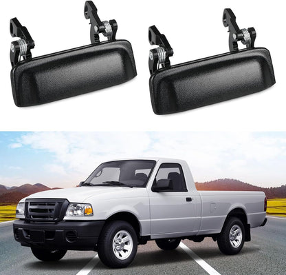 ya 10 9.16 baidi Metal Exterior Driver and Passenger Side Door Handle Set for 98-11 for Ford Ranger for Mazda -