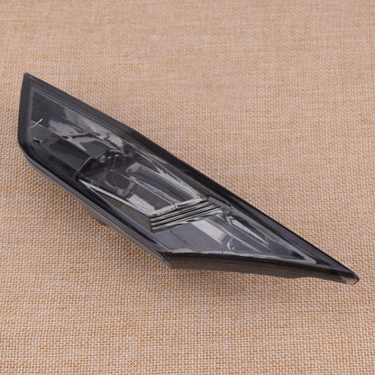 ya 4 8.10 Fits 2016-2018 for Honda for Civic 10th Smoked Lens Left Marker Lamp Shadeava
