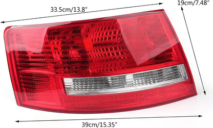 ya 10 9.16 zhengce Left Driver'S Side Tail Light Cover for Audi A6 Quattro S6 06-2008 Halogen