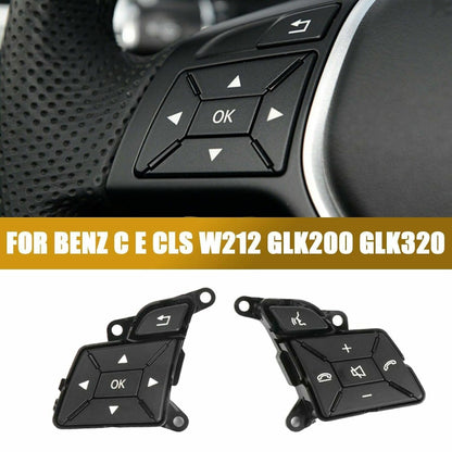 ya 6 8.24 baidi Set Steering Wheel Control Menu Switch Button fit for Benz W204 X204 W212