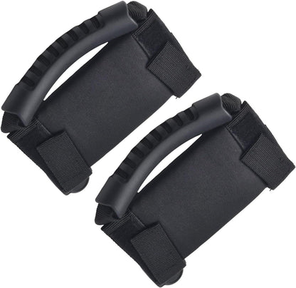 ya 4 8.10 1pair ATV UTV Roll Cage Bar Handle Grab Rail Pull Grip-Adjustable