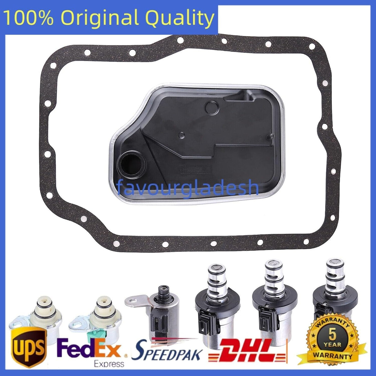 ya 10 9.16 baidi Transmisssion Shift Solenoid Valve Filter Repair Kit for Ford Focus Protege/Maz 4F27E-