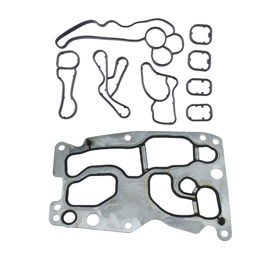 ya 4 8.8 Oil Filter housing Sealing Gasket Set Suitable for BMW E90 E71 F01 F10 N47N N57N 11428580680