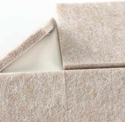 ya 26 10.21 baidi 8 Pcs Table and Chair Mats Square Felt Pads Floor Protector for Furniture