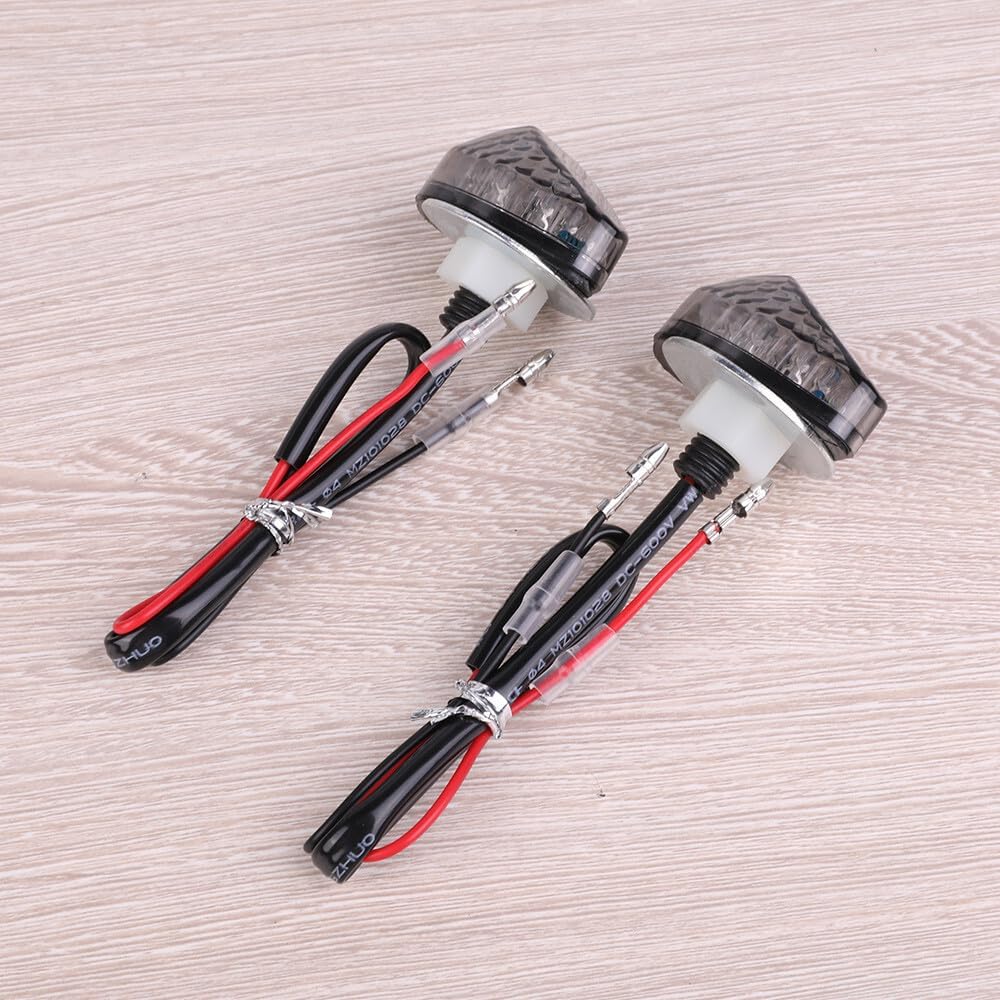 ya 13 9.15 baidi Front LED Flush Turn Signal Light Indicator for Honda VTR1000F/1000SP-1 RVT1000R