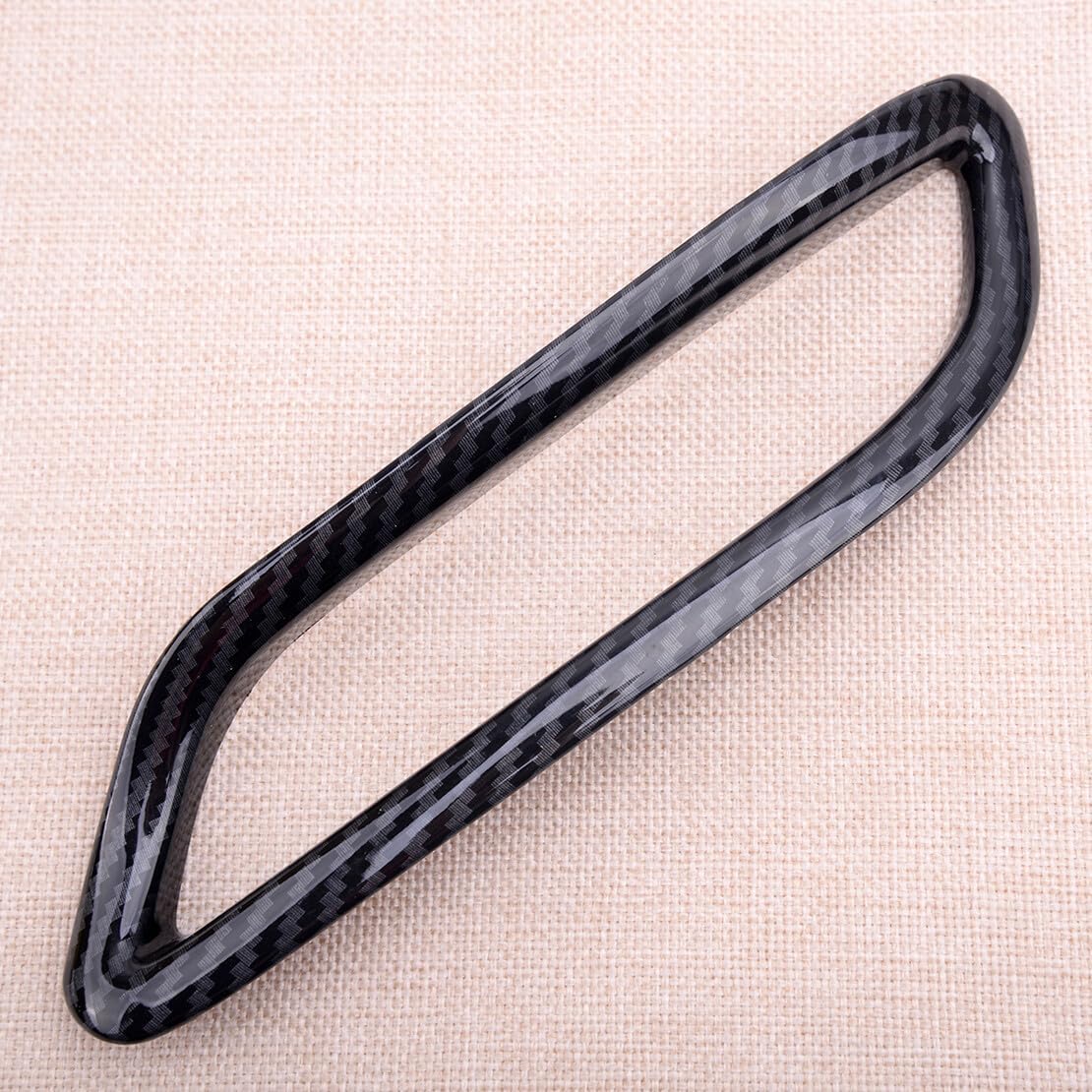 ya 4 8.24 baidi Carbon fiber style rear fog lamp cover decoration suitable for Toyota for Camry SE XSE 2018-19