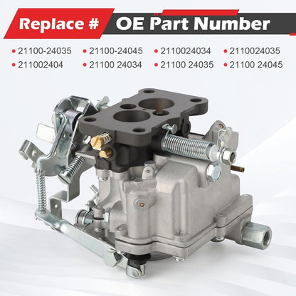 ya 2 8.15 2 Barrel Carburetor for 1974-1981 for Toyota for Corolla 3K 4K Starlet NO.21100-24035