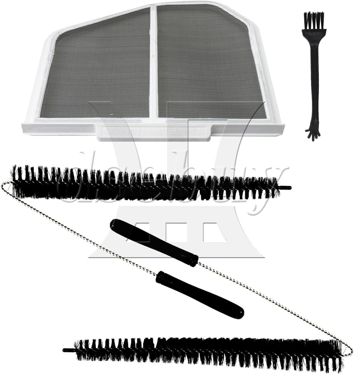ya 26 10.21 baidi Dryer S n w/ 2 Pcs Long Vent Lint Remover Brush Replacement for Crosley