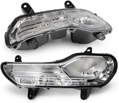 ya 10 9.16 zhengce Pair Clear Lens Front Bumper Fog Lights Lamps Fit For 2013-2016 for Ford Es