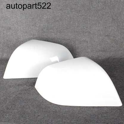 ya 11 9.14 baidiLH&RH Side Mirror Protector for Tesla Model 3 2017-2019 Double White Skull Cap