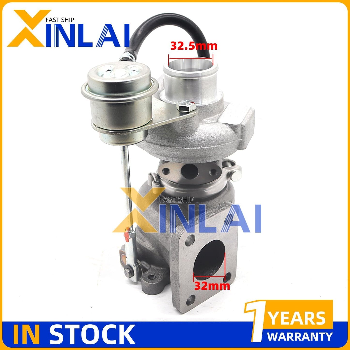 ya 4 8.14 TD03 turbo for Charger for Kubota Traktor 63Kw 85HP F2503-TE 49131-02000