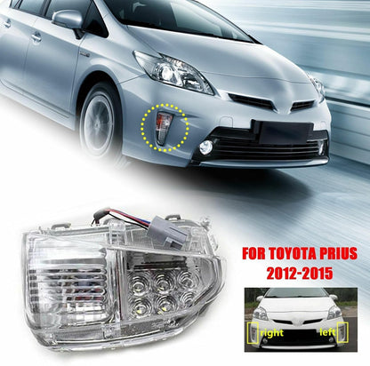 ya 3 8.24 baidi 2Pcs Car Side Bumper LED Turnning Light Fog Lamp Assembly For 12-15 for Toyota Prius