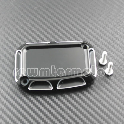 ya 6 8.24 baidi Right Black Brake Master Front Cylinder Cover Fit for Harley Touring CVO VRSCD