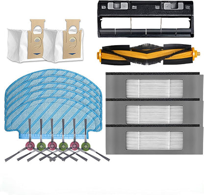 ya 26 10.21 baidi Main brush, side brush, filter, mop cloth, and dust bag suitable for Ecovacs K781+ and VAC K760-