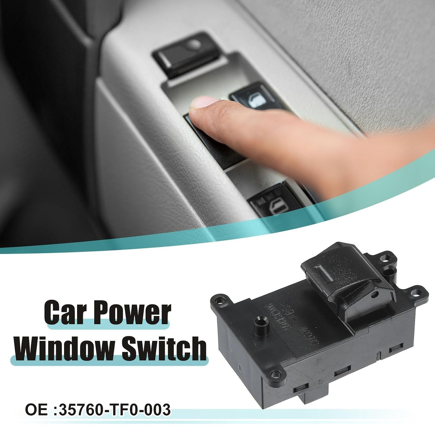 ya 4 8.8.2 35760-TF0-00 Passenger Side Power Window Switch Fit for Honda for Civic 2012-2015