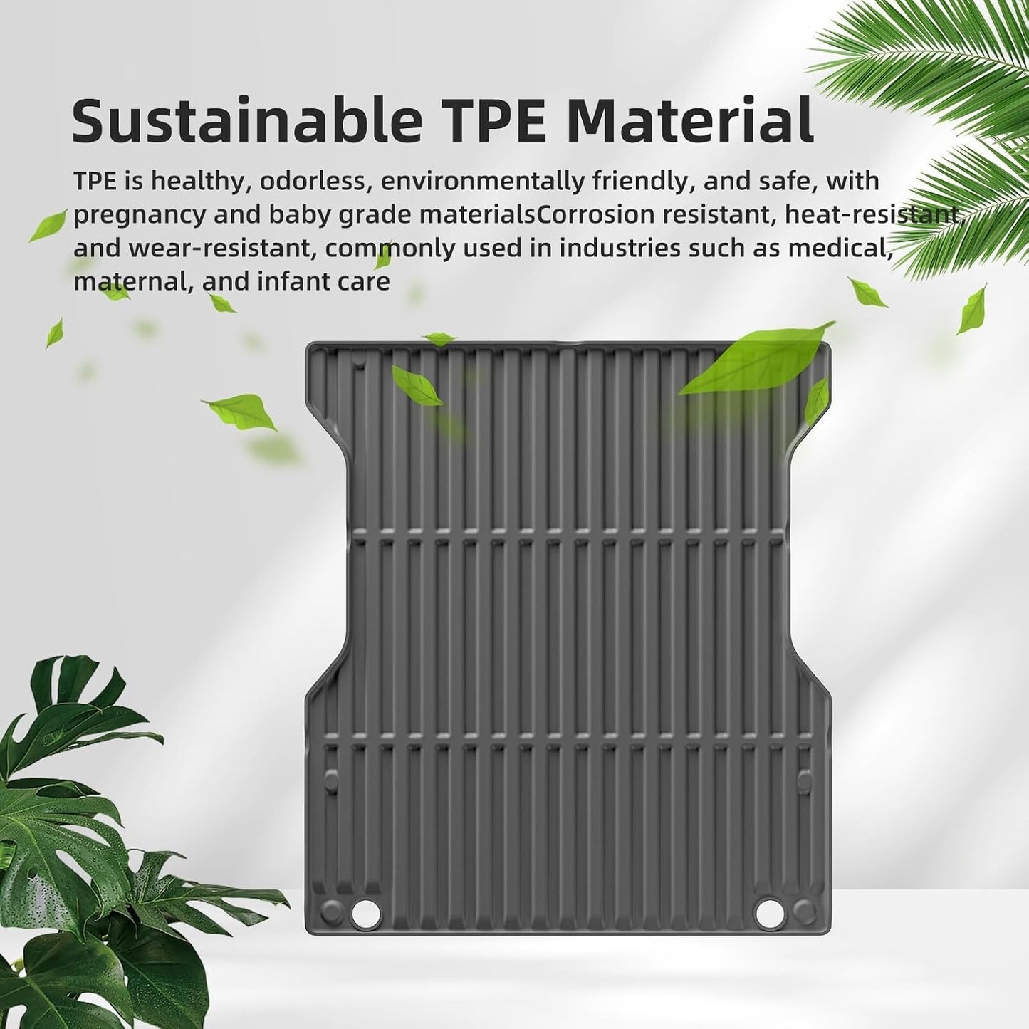 ya 7 8.24 baidi for Toyota Tacoma 2024 Only Fit 6FT Truck Bed Liner Pad TPE Car Truck Bed Mat