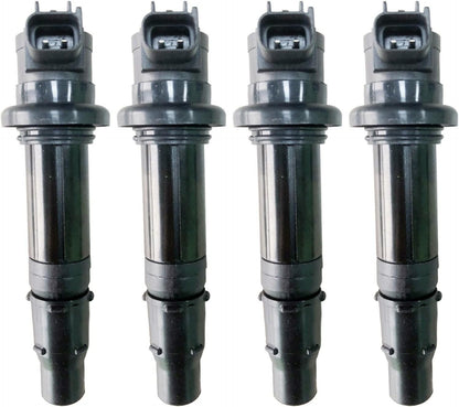 ya 9 10.24 4 PCS F6T558 New Ignition Coils Fits for Yamaha MT-07 R6 RJ15 Bj YZF R1F F6T568