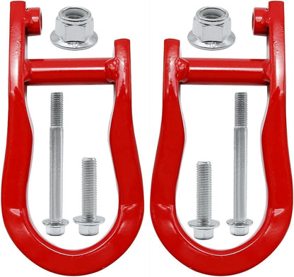 ya 28 10.13 zhengce 1 Pair of red Tow Hooks 84192871 for 2007-2019 for Chevrolet for Silverado