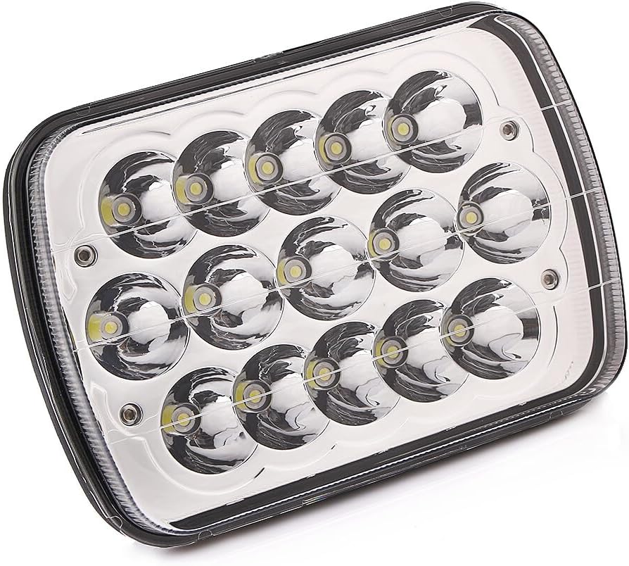 ya 10 9.16 zhengce 7x 6 LED front headlight 45w universal for Jeep Cherokee truck with 5x7/6x7