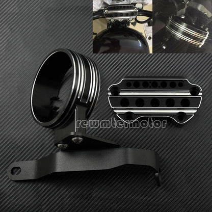 ya 4 8.24 baidi CNC Cut Side Speedometer Relocation Mount Bracket Fit for Sporster 883 2004-2018