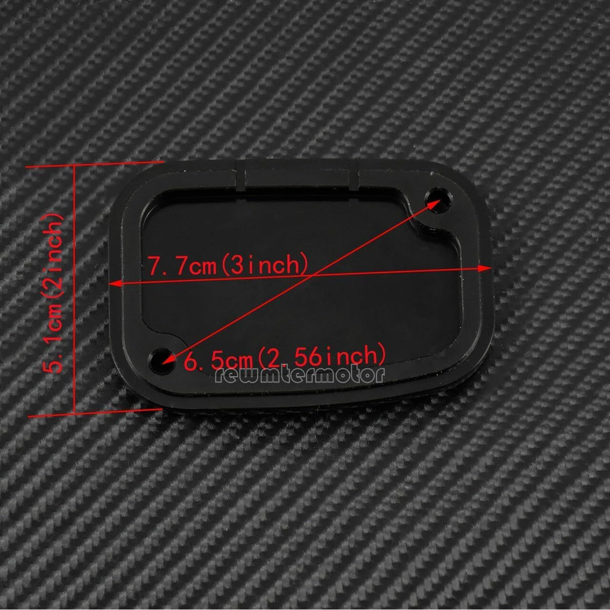 ya 28 10.13 zhengce Right Black Brake Master Front Cylinder Cover Fit for Harley Touring CVO V