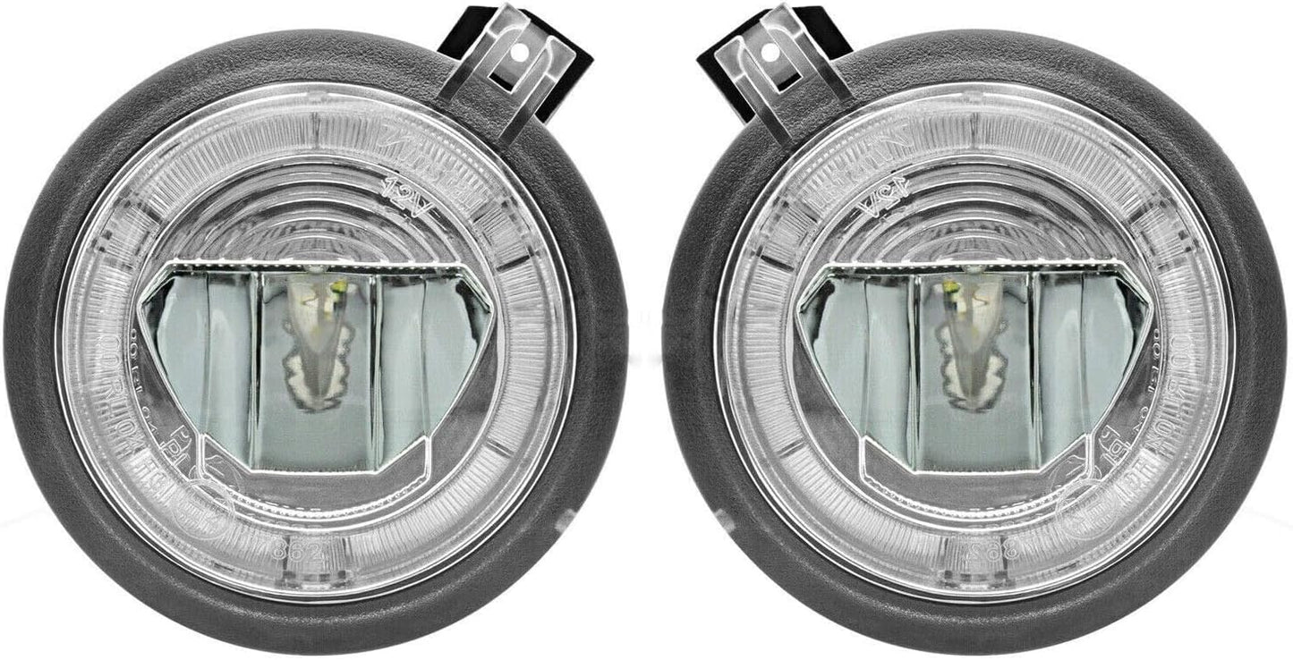 ya 7 8.24 baidi 2 in 1 LED Fog DRL Daytime Running Light Kit for 2001-2004 for Dodge Dakota Durango 