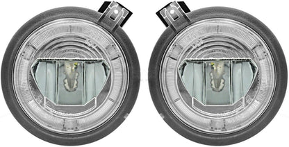 ya 7 8.24 baidi 2 in 1 LED Fog DRL Daytime Running Light Kit for 2001-2004 for Dodge Dakota Durango 