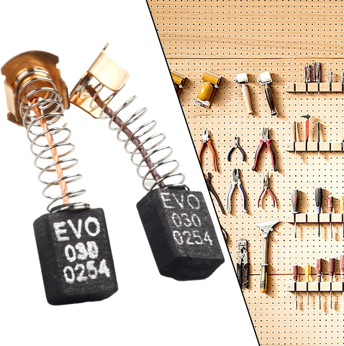 ya 28 10.13 baidi 2PCS For Evolution RAGE 3s&Fury 3S Carbon Brushes 210mmSliding Mitre Saw030