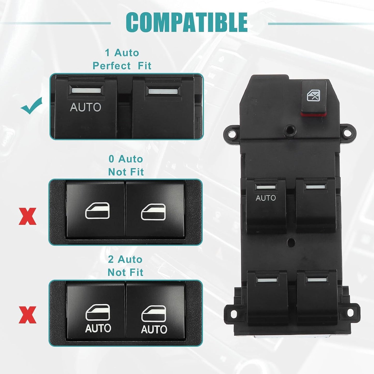 ya 8 8.24 baidi 35750-TM0-F01 Front Left Master Power Window Switch for Honda Fit City 2009-2011